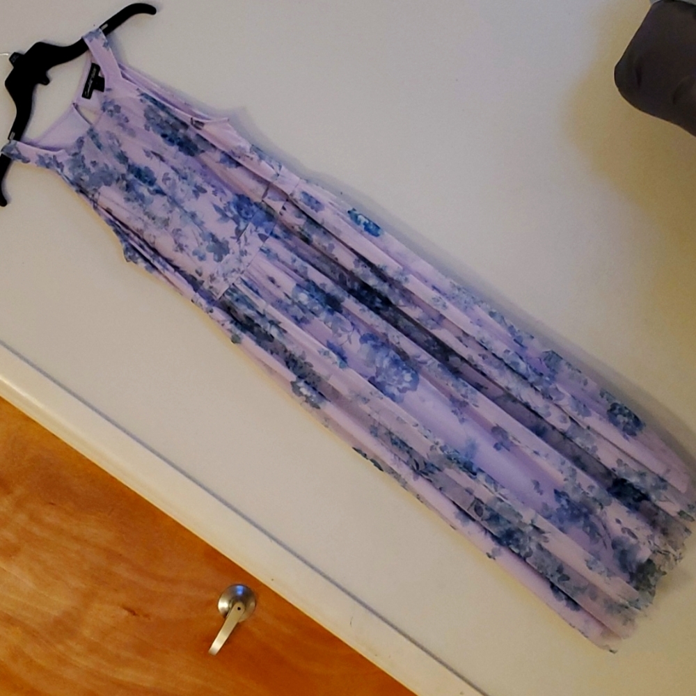 Long floral dress